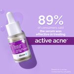 Buy The Derma Co. 2% Salicylic Acid Face Serum with Witch Hazel & Willow Bark For Active Acne - 10 ml - Purplle