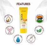 Buy Jovees Herbal Sun Block Sunscreen SPF 45 | For Dry Skin | Lightweight And Water Proof | UVA/UVB Protection, Moisturization | For Women/Men | 50 gm - Purplle