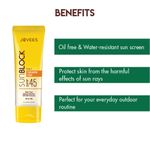 Buy Jovees Herbal Sun Block Sunscreen SPF 45 | For Dry Skin | Lightweight And Water Proof | UVA/UVB Protection, Moisturization | For Women/Men | 50 gm - Purplle