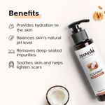Buy ZEOVEDA Hydrated Coconut Facewash with Coconut Extracts, Coconut Oil, and Coconut Water For Skin Moisturization - 100 ML - Purplle