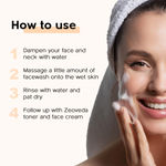 Buy ZEOVEDA Hydrated Coconut Facewash with Coconut Extracts, Coconut Oil, and Coconut Water For Skin Moisturization - 100 ML - Purplle