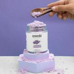 Buy ZEOVEDA Organic Lavender Face & Body Sugar Scrub for Deep Exfoliation | Removes Blackheads ,Whiteheads & Polishes Skin | Toxin and Cruelty Free | Suitable for all Skin Type - 150 Gm. - Purplle