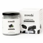 Buy Zeoveda Organic Activated Charcoal Face & Body Scrub For Deep Skin Pore Cleaning | Removes Dirt & Impurities | Toxin and Cruelty Free | Anti-Pollution Scrub For Men and Women - 150 Gm. - Purplle
