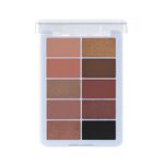 Buy MARS Shimmer and Matte Eyeshadow Palette | 10 Highly Pigmented & Blendable Shades (10 gm) (SHADE-02) - Purplle