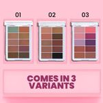 Buy MARS Shimmer and Matte Eyeshadow Palette | 10 Highly Pigmented & Blendable Shades (10 gm) (SHADE-02) - Purplle