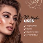Buy MARS Glowzilla Highlighter Face palette | Ultra Blendable & Long Lasting | Blinding Glow (12 gm) (SHADE-01) - Purplle