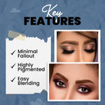 Buy MARS Face and Eye Makeup Kit for Women | 9 Highly Pigmented Eyeshadows with Blusher and Highlighter | Attached Mirror (16 gm) (Multicolor-01) - Purplle