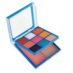 Buy MARS Makeup Kit with 9 Highly Pigmented Eyeshadows, Blusher and Highlighter - 02 | 16g - Purplle