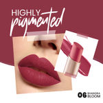 Buy MARS Creamy Matte Lipstick - 06 Bhangra Bloom| 3.2g - Purplle