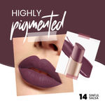 Buy MARS Creamy Matte Lipstick - 14 Sinful Salsa| 3.2g - Purplle