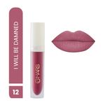 Buy MARS Matte Lip color Lipstick (I will be damned)(4.5 ml) - Purplle