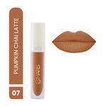 Buy MARS Matte Liquid Lip Color | Long Lasting | Non-Transfer & Waterproof Lipstick for Women (4.5 ml) (07-Pumpkin Chai Latte) - Purplle