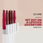 Buy MARS Super Stay Lipstick with upto 12 Hours Matte Finish - 02 Treasure | 2.6g - Purplle