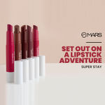 Buy MARS Super Stay Lipstick with upto 12 Hours Matte Finish - 08 Thunder | 2.6g - Purplle