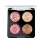 Buy MARS 4 Shade Glow O Clock Highlighter and Blusher Kit-01 (13 g) - Purplle