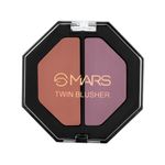 Buy MARS Twin Blusher with Matte Finish-02 - Purplle
