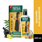 Buy Sesa Ayurvedic Hair Oil, 18 Herbs + 5 Oils, Kshir Pak Vidhi reduces Hair Fall & supports Hair Growth (200 ml) + Free Hair Serum 20 ml - Purplle