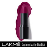 Buy Lakme Cushion Matte Lipstick, Purple Orchid, 4.5g - Purplle