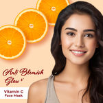 Buy Good Vibes Vitamin C Anti-Blemish Glow Face Mask (100 gm) - Purplle