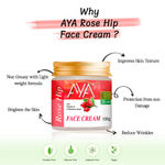 Buy AYA Rosehip Face Cream, 100 g | No Paraben, No Silicone, No Sulphate - Purplle