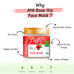 Buy AYA Rosehip Face Mask, 120 gm | No Paraben, No Silicone, No Sulphate - Purplle