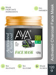 Buy AYA Activated Charcoal Face Mask, 120 gm | No Paraben, No Silicone, No Sulphate - Purplle
