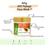 Buy AYA Papaya Face Mask, 120 gm | No Paraben, No Silicone, No Sulphate - Purplle