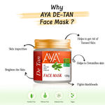 Buy AYA Detan Face Mask, 120 gm | No Paraben, No Silicone, No Sulphate - Purplle