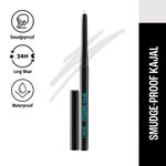 Buy Lakme Eyeconic Kajal, Matte Waterproof Kohl, Smudgeproof Kajal that lasts 24 Hrs - White, 0.35 gm - Purplle