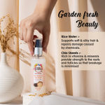 Buy Buds & Berries Nourishment Hair Serum with Rice Water and Chia Seeds | Conditions and Strengthens Hair | No Paraben, No Silicone, No Mineral Oil (100 ml) - Purplle