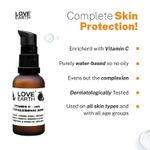 Buy Love Earth Vitamin C Serum For Skin Hydration, Reduces Wrinkles & Hyperpigmentation With Pure Vitamin C & Organic Witch Hazel 30 ml - Purplle