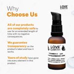 Buy Love Earth Vitamin C Serum For Skin Hydration, Reduces Wrinkles & Hyperpigmentation With Pure Vitamin C & Organic Witch Hazel 30 ml - Purplle
