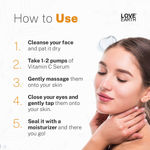 Buy Love Earth Vitamin C Serum For Skin Hydration, Reduces Wrinkles & Hyperpigmentation With Pure Vitamin C & Organic Witch Hazel 30 ml - Purplle