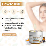 Buy TNW-The Natural Wash Brightening Body Scrub With Turmeric Extracts and Mulberry Extracts | For Underarms, Knees, and Elbows | Brightening | Hydrating - Purplle