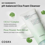 Buy Cosrx Pure Fit Cica Creamy Foam Cleanser 150 ml - Purplle