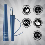 Buy FACES CANADA Ultime Pro Matte Play Eyeliner - Sapphire (Blue) 2.5 ml | Quick Dry | Matte Finish | 24 Hr Long Lasting Formula | Precise Felt Tip | Highly Pigmented | Waterproof Smudgeproof & Sweatproof - Purplle