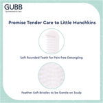 Buy GUBB Baby Grooming Kit, Baby Comb & Brush Set - Light pink - Purplle