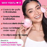 Buy Dot & Key Watermelon Cooling Hydrogel Eye Patches with Hyaluronic & Niacinamide - 60 Patches | For All Skin Types - Purplle