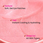 Buy Dot & Key Watermelon Cooling Hydrogel Eye Patches with Hyaluronic & Niacinamide - 60 Patches | For All Skin Types - Purplle