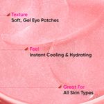 Buy Dot & Key Watermelon Cooling Hydrogel Eye Patches with Hyaluronic & Niacinamide - 60 Patches | For All Skin Types - Purplle