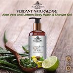Buy Verdant Natural Care Lemon & Aloe Vera Absolute Relax Body Wash Shower Gel - Purplle