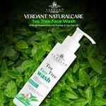 Buy Verdant Natural Care Tea Tree Face Wash (100 ml) - Purplle