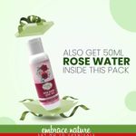 Buy Nature Sure Aloe Vera Leaf Face Pack Powder 200g with Rose Water 50 ml - 2 Packs - Purplle