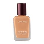 Buy Lakme Perfecting Liquid Foundation Natural Shell (27 ml) - Purplle