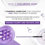 Buy L'Oreal Paris Revitalift Hyaluronic Acid Skincare Routine: Hyaluronic Acid Serum, 15ml + Hyaluronic Acid Hydrating Gel Cleanser, 50ml +A Hyaluronic Acid plumping cream day 15 ml,A HydratedA Skin Combo - Purplle