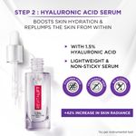 Buy L'Oreal Paris Revitalift Hyaluronic Acid Skincare Routine: Hyaluronic Acid Serum, 15ml + Hyaluronic Acid Hydrating Gel Cleanser, 50ml +A Hyaluronic Acid plumping cream day 15 ml,A HydratedA Skin Combo - Purplle