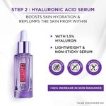 Buy L'Oreal Paris Revitalift Hyaluronic Acid Skincare Routine: Hyaluronic Acid Serum, 15ml + Hyaluronic Acid Hydrating Gel Cleanser, 50ml +A Hyaluronic Acid plumping cream day 15 ml,A HydratedA Skin Combo - Purplle