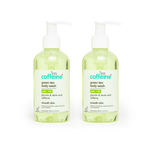 Buy mCaffeine Green tea body wash with AHA -10% Pack of 2 - Purplle