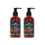 Buy mCaffeine Coffee Body Wash with Berries - Pack of 2 - Purplle
