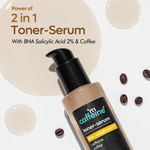 Buy mCaffeine Toner Serum- BHA Salicylic Acid-2% & Coffee - Pack of 2 - Purplle